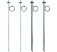 AB Tools 4 Pack Extra Heavy Duty 60cm Awning Marquee Gazebo Peg Tent Stake Camping