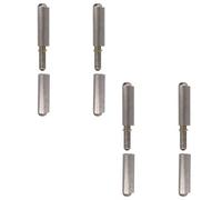 AB Tools 4 Pack Lift Off Bullet Hinge Weld On Brass Bush 20X180mm Heavy Duty Industrial