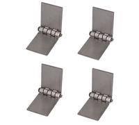 AB Tools 4 Pack Solid Drawn Steel Butt Hinge Extra Heavy Duty Industrial 50X137mm