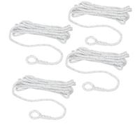 AB Tools 4 Pack Spliced Polyester Mooring Line 14mm X 10M Boat Dock Line Rope Warp
