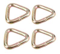 AB Tools 4 PACK Triangular Tie Down Lashing Eye Strap Anchor Ring Point Heavy Duty