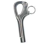 AB Tools 4" Pelican Hook Eye For Boat Guard Rail Marine Grade 316 Stainless Steel M8