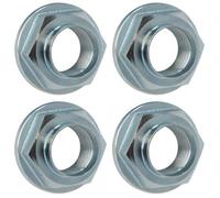 AB Tools 4 Trailer Hub Axle Nuts M30 30mm Flange Nut One Shot For Ifor Williams Trailers