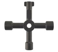 AB Tools 4 Way Utility Service Key Gas Water Electric Meter Bleed Bleeding Radiators