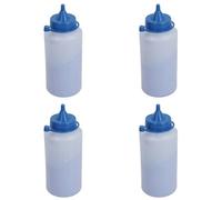 AB Tools 4 X Blue Brick Laying Marking Visible Straight Line Chalk Builders Refill 8Oz 236G