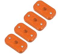 AB Tools 4 X Replacement Amber Orange Side Marker Light / Lamp Trailer Caravan