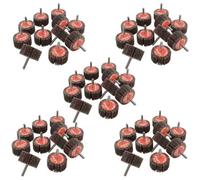 AB Tools 40 Grit 50mm Flap Wheel Disc Abrasive Sanding Pads For Drills 6mm Shank 50 Pack