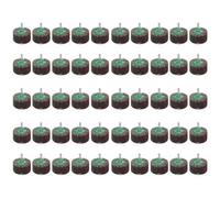 AB Tools 40 Grit 60mm Flap Wheel Disc Abrasive Sanding Pads For Drills 6mm Shank 50Pc