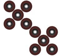AB Tools 40 Grit Flap Discs Sanding Grinding Rust Removing For 4-1/2" Angle Grinders 10Pc