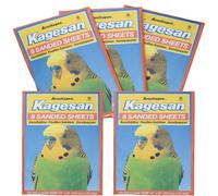 AB Tools 40 Sheets Cage Lining Budgies Bird Cage Bottom Sheets 21X35Cm