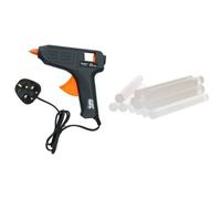 AB Tools 40 Watt Hobby Modelling Glue Gun Hot Melt Gluing Heat Electric Trigger + 12 Glue