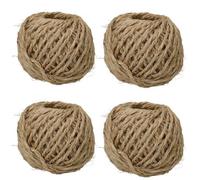 AB Tools 400 Metres 2.5mm Sisal Twine String Jute Ball For Hobby Craft And Gardening Use