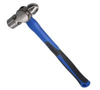 AB Tools 40Oz Ball Pein Hammer With Tpr Rubberised Fibreglass Handle Builders Hammer