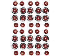 AB Tools 40Pc Cup Bevel Wire Twist Brush Rust Paint Removal For 4-1/2" 115mm Grinders