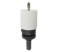 AB Tools 41mm Hss Hole Saw Holesaw Bi-Metal Blade Cutter Drill And Drill Adaptor Arbor