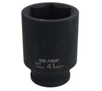 AB Tools 41mm Metric mm Thin Walled Rear Hub Nut Socket 6 Point Single-Hex 1/2In Drive