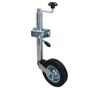 AB Tools 42mm Jockey Wheel Trailers Caravans 200mm Steel Centred Wheel + Split Clamp