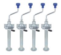 AB Tools 42mm Telescopic Prop Stand And Clamp For Trailer Legs Steady 400 - 650mm 8pk