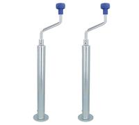 AB Tools 42mm Telescopic Prop Stand For Trailer Legs Support Steady 400 - 650mm 2pk
