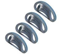 AB Tools 457mm X 13mm Sanding Belts Zirconium Oxide 60 Grit Coarse Power File Sander 40Pc