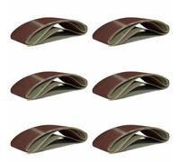 AB Tools 457mm X 75mm Mixed Grit Abrasive Sanding Belts Power File Sander Belt 18 Pack