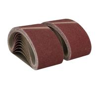 AB Tools 457mm X 75mm Mixed Grit Abrasive Sanding Belts Power File Sander Belt 25 Pack