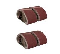 AB Tools 457mm X 75mm Mixed Grit Abrasive Sanding Belts Power File Sander Belt 50 Pack