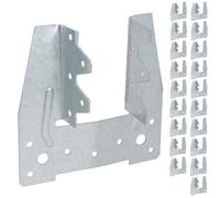 AB Tools 47mm Truss Clips Galvanised Brackets Fasteners Fixings Rafters To Wall Plates 20Pc