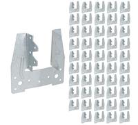 AB Tools 47mm Truss Clips Galvanised Brackets Fasteners Fixings Rafters To Wall Plates 50Pc