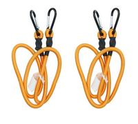 AB Tools 48" Bungee Rope With Carabiner Clips Cords Elastic Tie Down Fasteners 2Pc