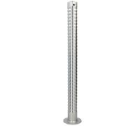 AB Tools 48mm Heavy Duty Ribbed Drop / Prop Stand 600mm Long For Trailers Tr012