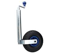 AB Tools 48mm Heavy Pneumatic Jockey Wheel for Caravan Boat Trailer 260mm Wheel