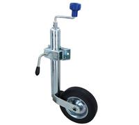 AB Tools 48mm Jockey Wheel Trailers Caravans 200mm Steel Centred Wheel + Split Clamp