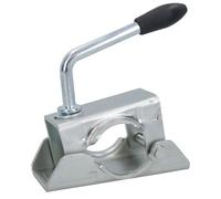 AB Tools 48mm Pressed Steel Jockey Wheel Clamp Prop Stand Trailer Caravan Zinc Plated 1Pc