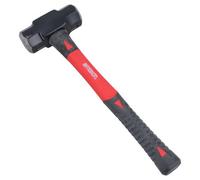 AB Tools 4Lb 1.8Kg Double Faced Sledge Lump Hammer Tpr Fibreglass Rubberised Handle