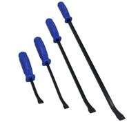 AB Tools 4Pc Go-Thru Wrecking Pry Bar Set Lever Crow Bars 200mm - 600mm By Bergen