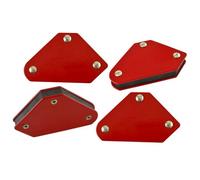 AB Tools 4Pc Mini Magnetic Weld Holders Right Angle Soldering Welding Mag Square