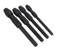 AB Tools 4Pc Pin Vice Drill Chuck Jewellery Making / Hobby Art Craft 0mm-4.8mm