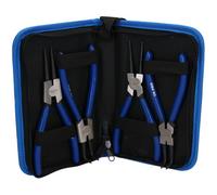AB Tools 4Pc Professional 7" Circlip Plier / Pliers Set In A Carry Case At336