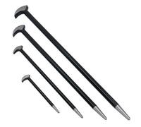 AB Tools 4Pc Solid Steel Heel / Pry Bar / Crow Bar Wrecking Knuckle Set