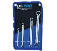 AB Tools 4Pc Star / Female Torx / E - Ring Spanner Set E6 - E24 At328