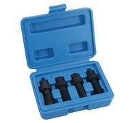 AB Tools 4Pc Wheel Hub Internal Thread Repair Restorer Chasers Clean Set M12 - M14