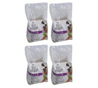 AB Tools 4Pk 2Kg Parrot Bird Sand With Oyster Calcium & Mineral Aid Digestion Cage Litter