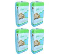 AB Tools 4Pk Blue 10L High Quality Pet Small Animal Bedding 99% Dust Free