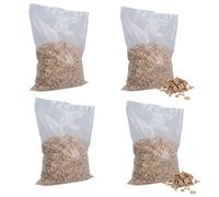 AB Tools 4Pk Of 6 Litre Natural Coarse Beech Chips Bird Parrot Cage Bedding Covering