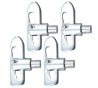 AB Tools 4Pk Weld-On Antiluce 12mm Fasteners Tailgate Drop Catch Trailer Truck Horsebox