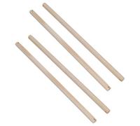 AB Tools 4Pk Wooden Bird Perch Canary Budgie Cockatiel Parrot Bird Cage Accessories 12"