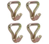 AB Tools 4X Ratchet Strap Anchor Hook Tie Down Ring Car Transporter Link Heavy Duty