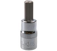 AB Tools 5/16" Hex Key Socket / Bit 3/8" Drive Imperial Af Sae 6 Sided Allen Key 48mm Cr-V