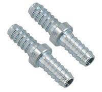 AB Tools 5/16" Hose Joiner / Repair Fitting Double Tail Air Pipe Connector 2 Pack Ft035